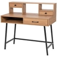 thumbnail image 1 of Costway Makeup Vanity Table Computer Writing Desk Storage with Drawer Shelf Industrial, 1 of 10