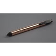 thumbnail image 4 of TUL® Fine Writing Solid Metal Barrel Retractable Gel Pen with 2 Refills, Medium Point, 0.7 mm, Rose Gold Barrel, Black/Blue Ink, 4 of 7