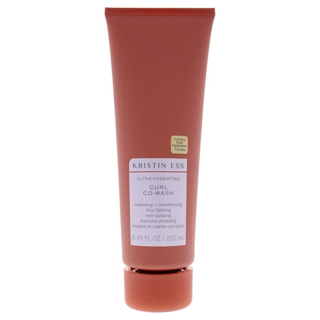 Kristin Ess Ultra Hydrating Curl Co-Wash - Cleansing & conditioning, Frizz fighting, Non-sudsing, Suitable for medium to coarse curl types 8.45 oz