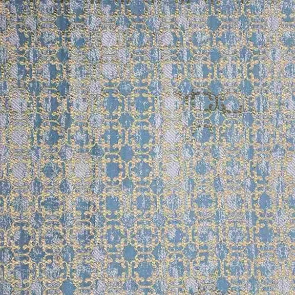 Denver Jacquard Fabric, 55 Inch in width, | Home Decor, Cold/Blue / Cut by the Yard