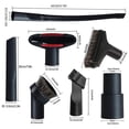 thumbnail image 3 of Vacuum Attachments Set, Floor Brush With Standard Hose Adapter,7 Pack, 3 of 5