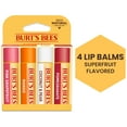 thumbnail image 2 of Burt's Bees 100% Natural Moisturizing Lip Balm, Original AND Burt's Bees 100% Natural Moisturizing Lip Balm, Superfruit - 8 Tubes, 2 of 3