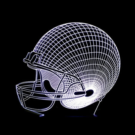 

GETHOME 7 Color Gradient Color Sports Caps USB Charge 3D Gifts Night Lights Party
