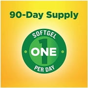 Nature Made Vitamin D3, 90 Softgels, Vitamin D 2000 IU (50 mcg) Helps Support Immune Health, Strong Bones and Teeth, Muscle Function, 250% of the Daily Value for Vitamin D in One Daily Softgel