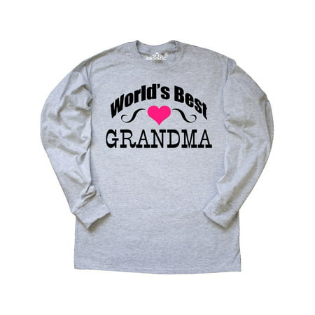 World's Best Grandma Long Sleeve T-Shirt (World's Best Grandma T Shirt)