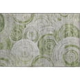 thumbnail image 2 of Addison Rugs Mayfield Premium Machine Washable Transitional Geometric Aloe Rectangle Rug, 1'8" x 2'6", 2 of 6