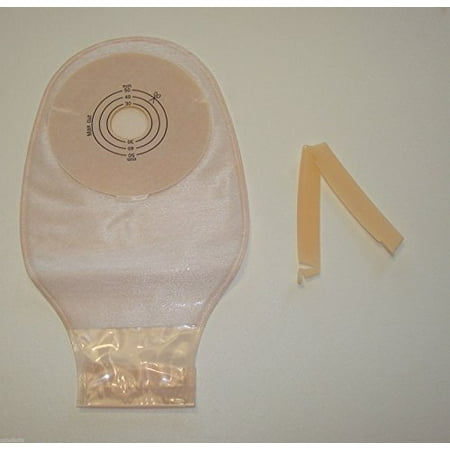 12 Open Drainable Colostomy Bag Pouch Ostomy Stoma and Clamps Max Cut 50 (Best Colostomy Bag Ever)