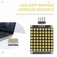 thumbnail image 6 of 8X8 LED Matrix Module HT16K33  Interface LED Dot Matrix Module Support Expansion Connection LED Electronic Screen B, 6 of 7