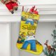 thumbnail image 2 of Los Simpson Tema: Calcetines de Navidad, fino lino blanco para colgar en escaleras y chimenea, decoración navideña para el hogar, regalo de Navidad.54cm×38cm, 2 of 5