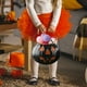 thumbnail image 5 of Fiudx Cubo de Calabaza de Halloween, Material de Pvc, Diseño Práctico de Asa, Decoración Festiva, Accesorio para Fiestas, Espectáculos, Tamaño 20 X 12 X 17,5 Cm, Juego de 1 Pieza, 5 of 6