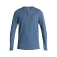 thumbnail image 4 of George Men's& Big Men's Double Knit Henley, Sizes S-3XL, 4 of 5