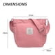 thumbnail image 2 of Bolsos de mano Bolsos de lona Bolsos de mano Bolso de pana Bolso bandolera con cremallera Bolso de hombro Bolso bandolera informal para el trabajo Universidad Compras Mujeres, 2 of 5