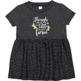 thumbnail image 3 of Inktastic Though She Be but Little She is Fierce Shakespeare Girls Baby Dress, 3 of 5