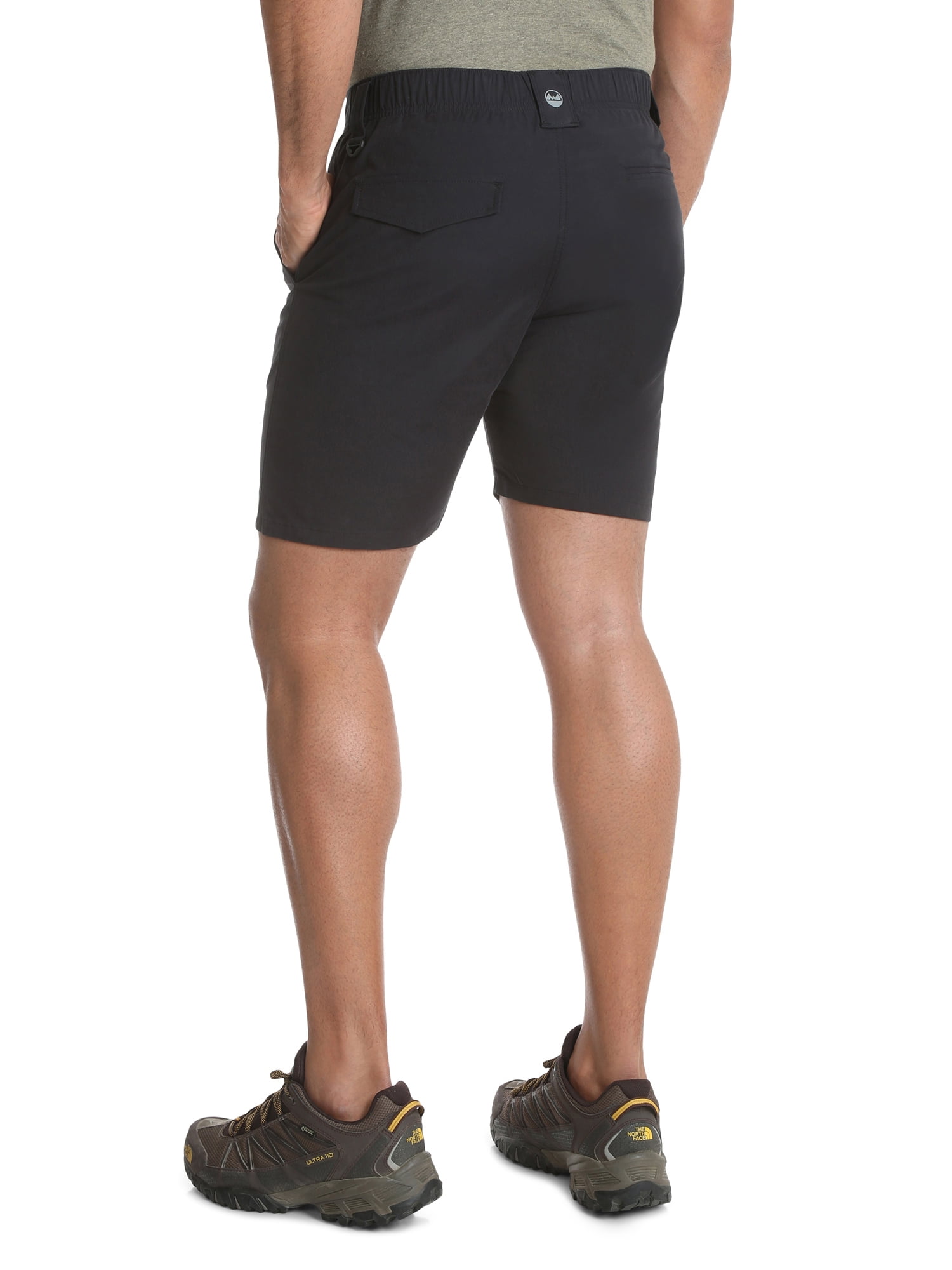 wrangler men's outdoor performance flat front shorts