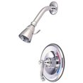 thumbnail image 1 of Kingston Brass Kb8631Flso Shower Faucet Pressure Balanced - Polished Chrome Finish, 1 of 2