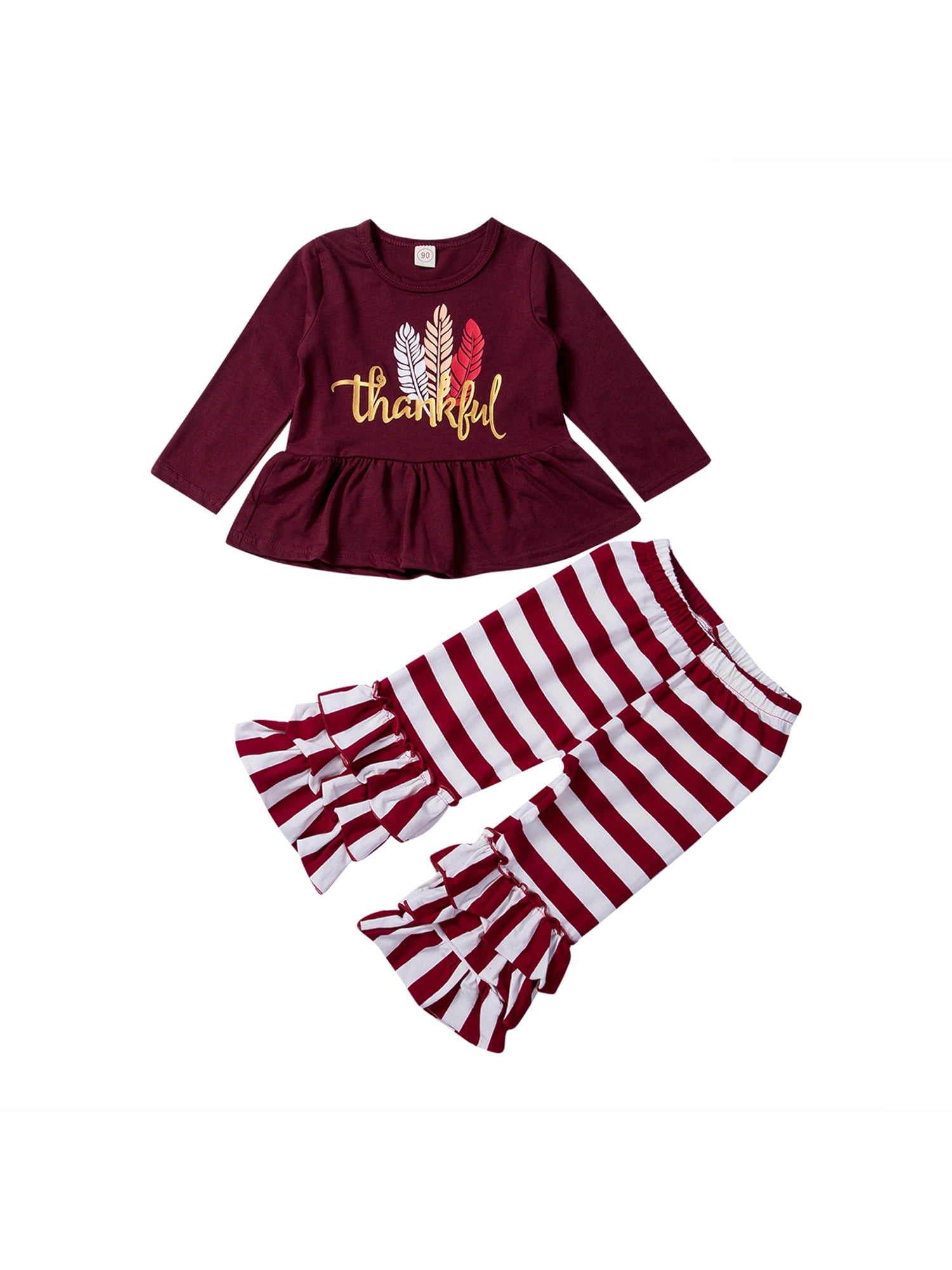 DuAnyozu Baby Girl Thanksgiving Dress 