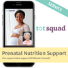 Prenatal Nutrition Support - Powered by Tot Squad (20 Min Consultation)