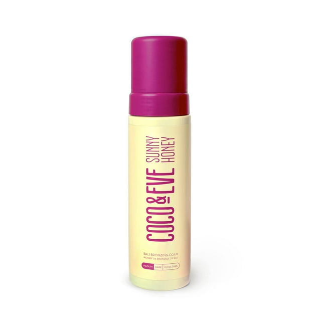 Mousse bronceadora Self Tanner Coco & Eve Sunny Honey Bali, 200 ml