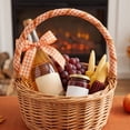 thumbnail image 5 of Ovzne Thanksgiving Wired Ribbon Pumpkin Maple Leaf Fall Decor, 5 of 6