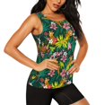 thumbnail image 2 of Bixox Women's Cute Tribal Leopards Printed Sleeveless Fitness Workout Running Quick-Dry Tank Top, 2 of 7