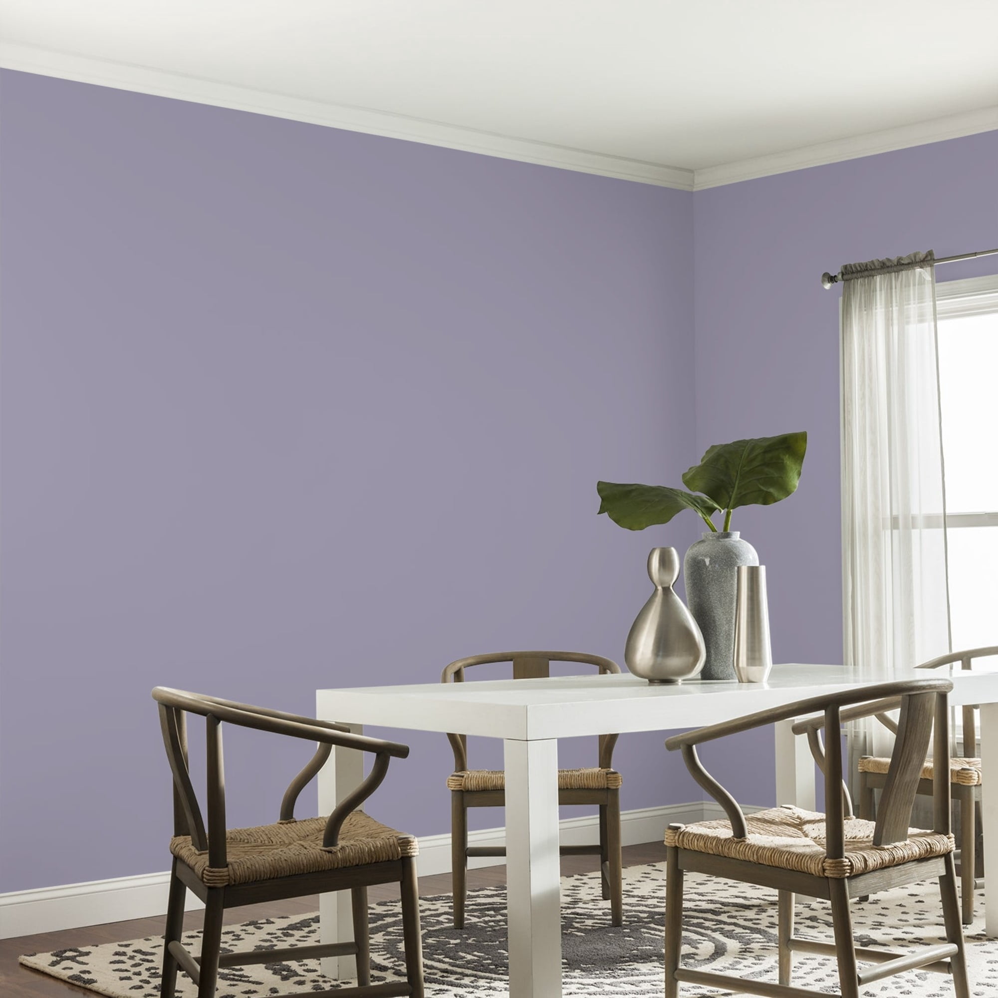 Glidden High Endurance Plus Purple Surf Eggshell Interior Paint and Primer, 1 Gallon