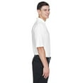 thumbnail image 3 of UltraClub Men's Cool & Dry Elite Performance Polo 2XL WHITE, 3 of 3