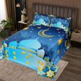 thumbnail image 2 of Erosebridal Dreamy Castle Coverlet Set King, Floral Flower Bedding Set, Ramadan Theme Decor 3pcs, 2 of 5