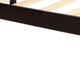 thumbnail image 2 of Full Size Bed,Platform Bed Frame with Headboard , Wood Slat Support, Strong Wooden Slats Bed Frame, Espresso, 2 of 8