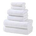 thumbnail image 1 of Big Savings! Cotton 8-Piece Towel Set 2 Bath Towels 2 Hand Towels 2 Washcloths 600GSM Hotel-Grade Dry Bathroom Soft Spa Collection For Bath Beach Gym Clearance Sales Today Deals Prime, 1 of 1