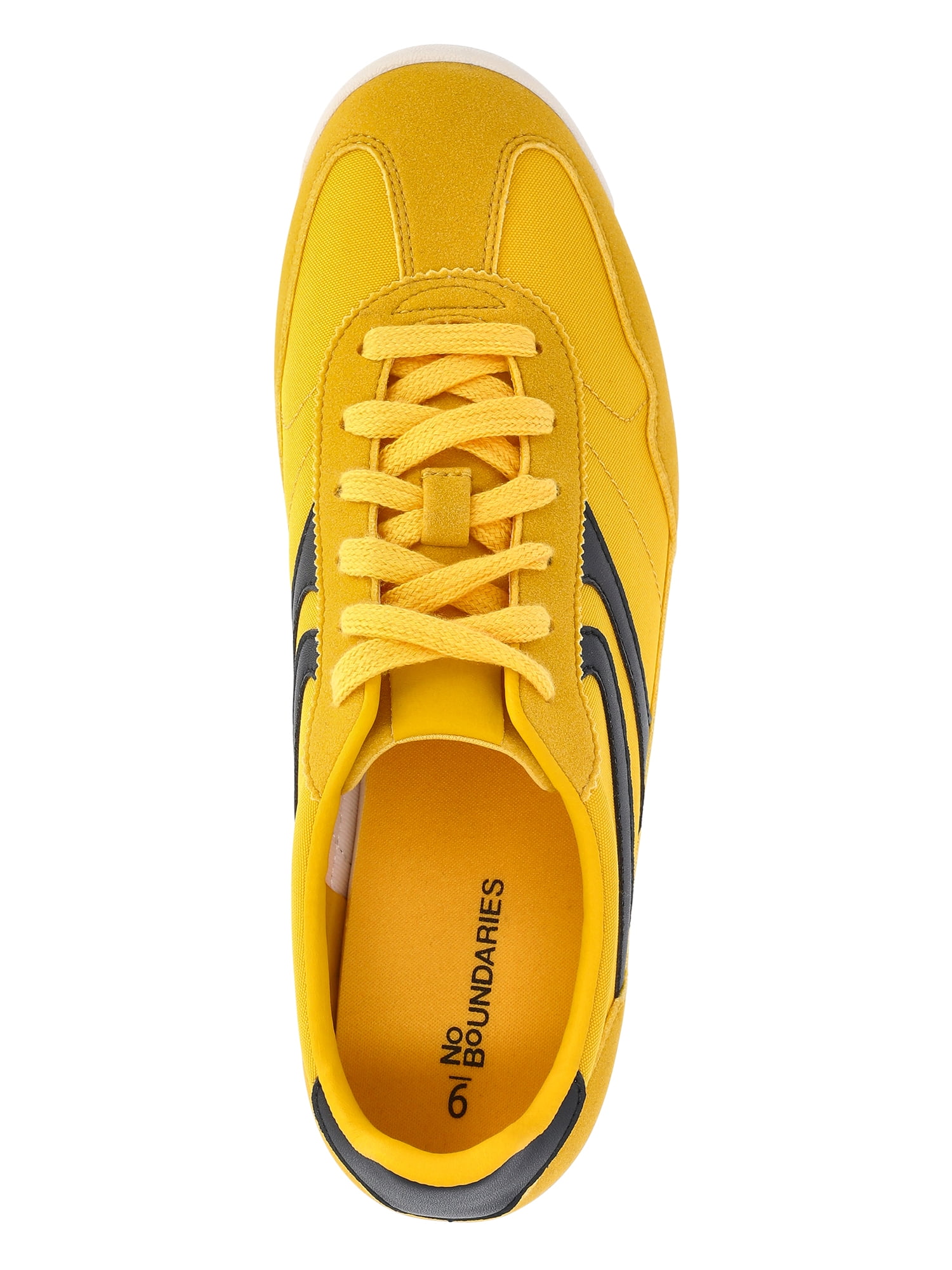 No Boundaries Retro Lace-Up Sneakers, Women's