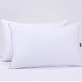 thumbnail image 3 of Puredown Goose Down and Feather Bed Pillows 2 Pack, White, King Size, 3 of 5