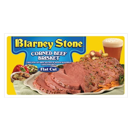 Blarney Stone, No MSG, Gluten Free, Corned Beef Brisket Flat 1.75-3.25 lb