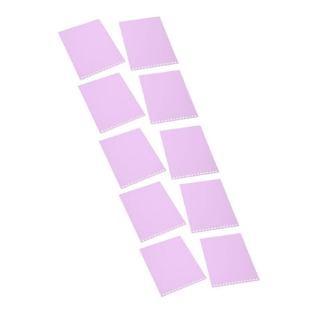 

Loose Leaf Binding Backs 20Pcs Waterproof Detachable Binding Covers Colorful For Office For Home