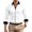 White, variant on Yungyresw Mens Long Sleeve Button Down Shirts Mandarin Collar Dress Shirt Wrinkle Resistant Formal for Business Casual