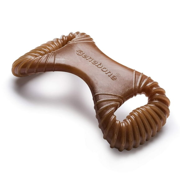 Juguete Mordedor Dental Benebone Sabor Maní Real para Perros Agresivos Mediano Hecho en USA