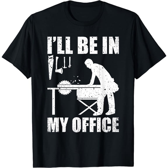 Mens Funny Woodworking Carpenter Carpentry Woodworker Gift Short Sleeve T-Shirt