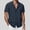 A_ Dark Gray, variant on Men's Short Sleeve Button-Down Shirt, Casual & Business Style, Breathable & Comfortable for Daily & Office Black S