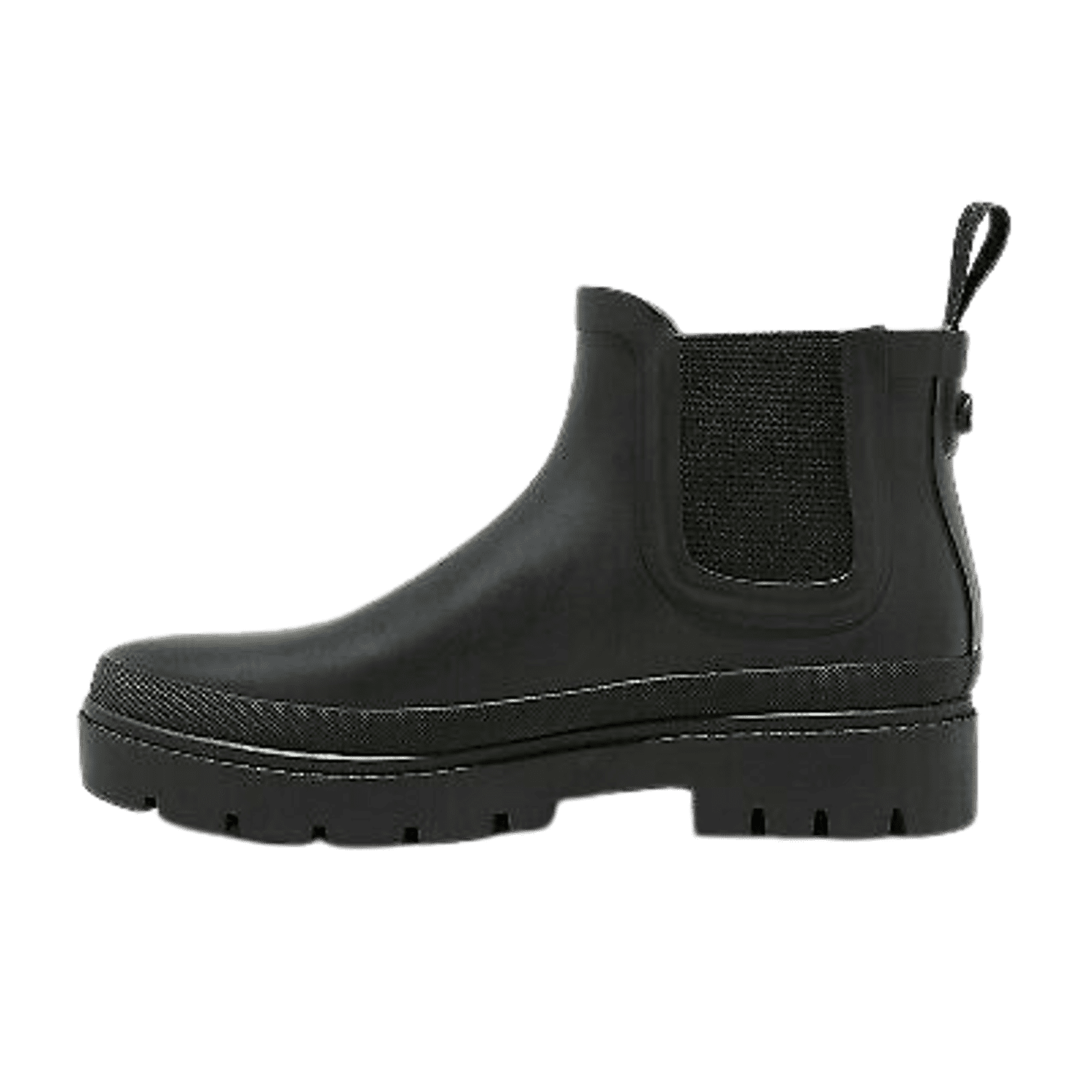 Double Gore Rain Boots Black 