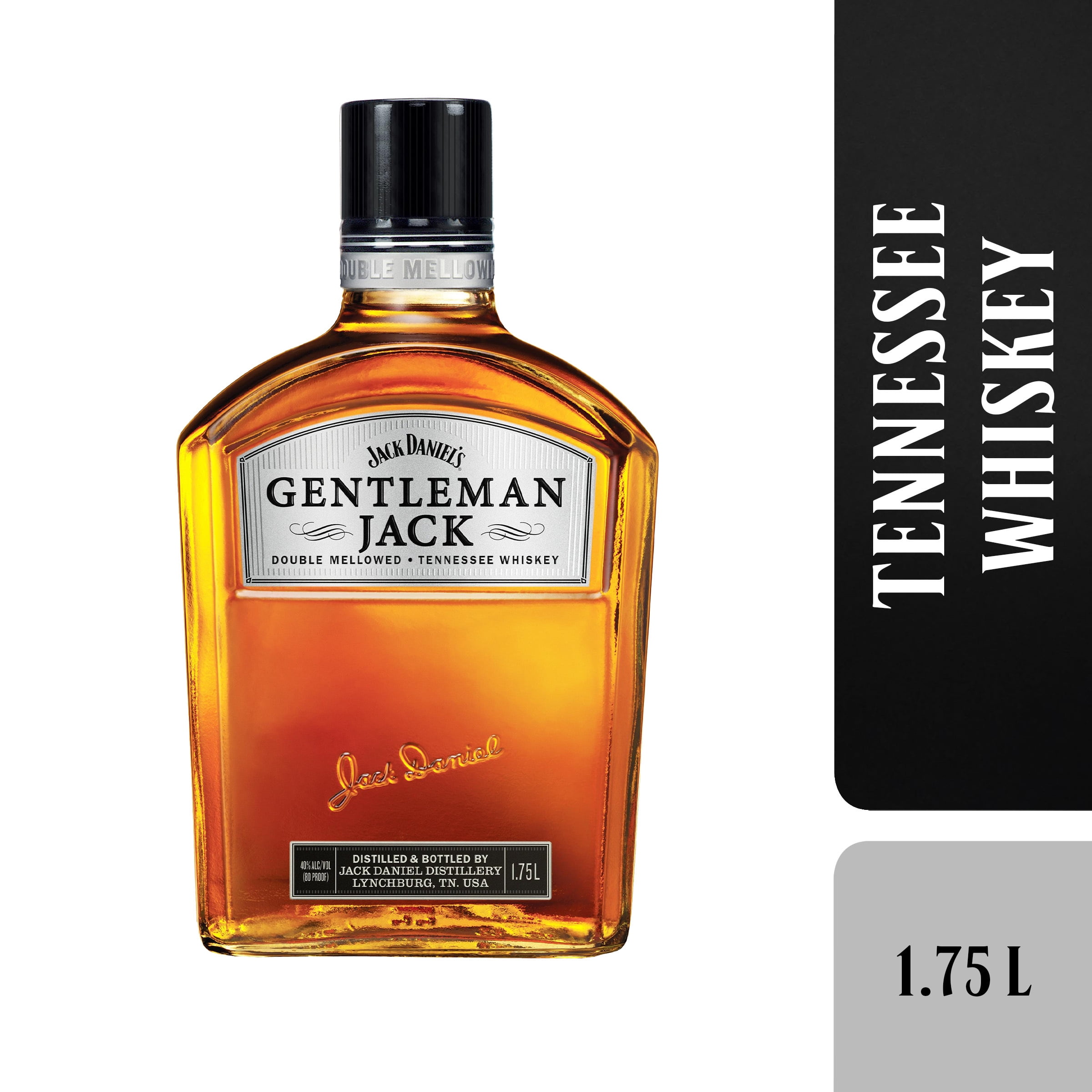 Jack Daniel's Gentleman Jack Tennessee Whiskey, 1.75 L Bottle, 80 Proof -  Walmart.com
