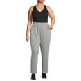 thumbnail image 2 of Athletic Works Women's Plus Fleece Sweatpants, 2 of 5