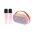 thumbnail image 1 of Mini BT Karaoke Machine Karaoke Speaker with Wireless Microphones Dazzling Color Light Effect for Adults Kids Home Party, 1 of 5