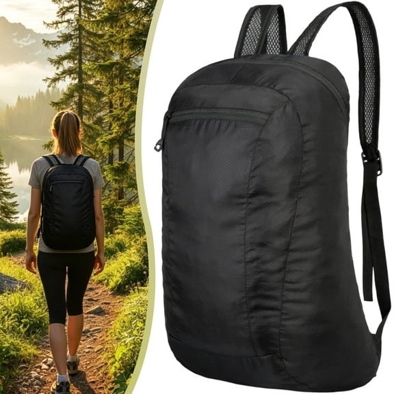 Lightweight Foldable Backpack 20L – Portable Travel Daypack for Hiking, Camping & Sports, Water-Resistant Outdoor Storage Bag, Compact Carry-On for Men Women