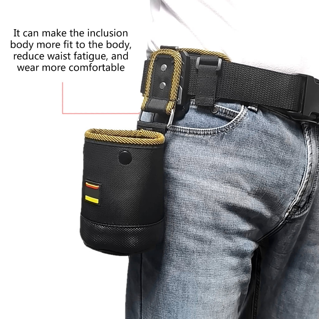 Nails Tool Bag Tool Pouches Quick-Hanging Screws Storage Bag for Electrician Plumber Carpenter Contractor Handy Man