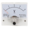 thumbnail image 1 of Unique Bargains 85C1-V Panel DC Volt Meter Analog Gauge Voltmeter 0-20V, 1 of 3