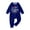 Blue1, variant on KHONTS Christmas Family Blue Sets of Matching Pajamas 2 Piece Festive Loungewear With Plaid Printed for Parents and Kids Men XL