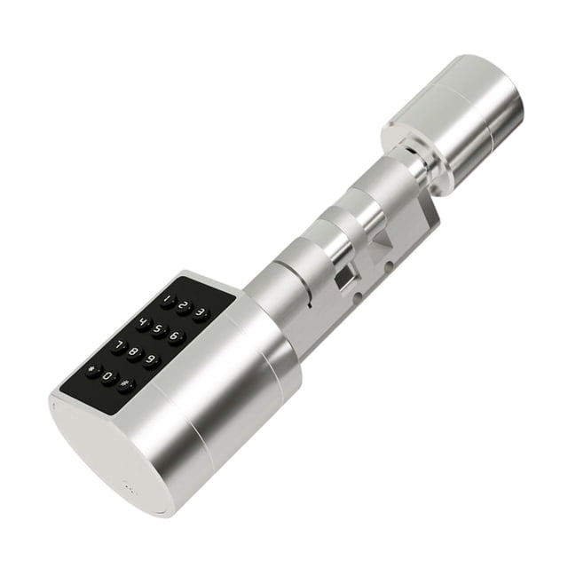 Cerradura de puerta inteligente con huellas dactilares Strade Fareast Limited Electrónica para hogar 75mm x 100mm Plata
