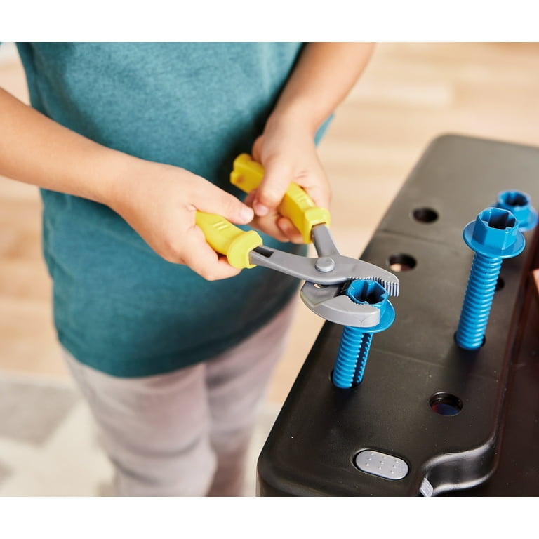 Kidoozie Just Imagine Pack 'N Go Workbench, Over 50 Pieces, Ages 3