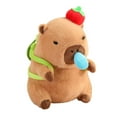 thumbnail image 4 of Milaget Capybara Stuffed Toy with Pullable Snot Bubbles Capybara Toy for Gifts Turtle Shell B, 4 of 9