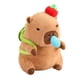 thumbnail image 4 of Peluche de carpincho, carpincho, muñeco de animal con retirada de mocos, lindo carpincho Caparazón de tortuga B, 4 of 9