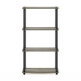 thumbnail image 4 of Estante expositor Furinno Turn-N-Tube de 4 niveles, roble francés, 4 of 7
